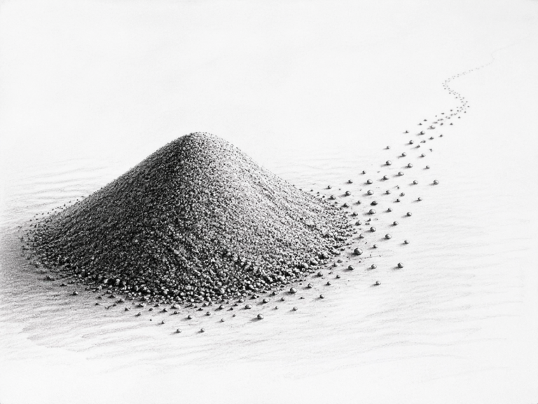 An image of a heap of sand